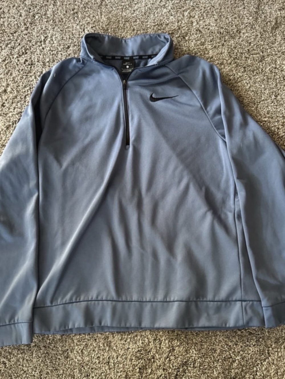 Nike Dri-FIT Men's Zip Jacket Blue Size Large Like New